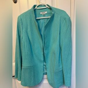 ❤️ Women’s Tanjay Aqua coloured blazer. NWOT